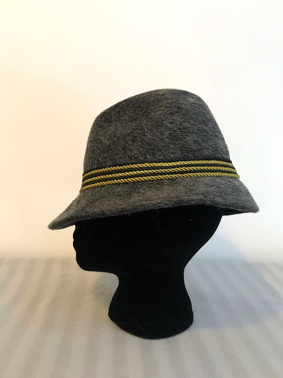 Alpine Hat Felt Tyrolean Original Gray 