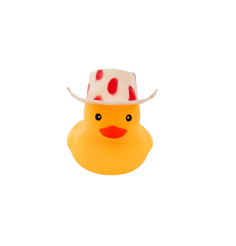 Cowboy Hat Themed Yellow Rubber Duck Ducks Pink Black Cow Etsy