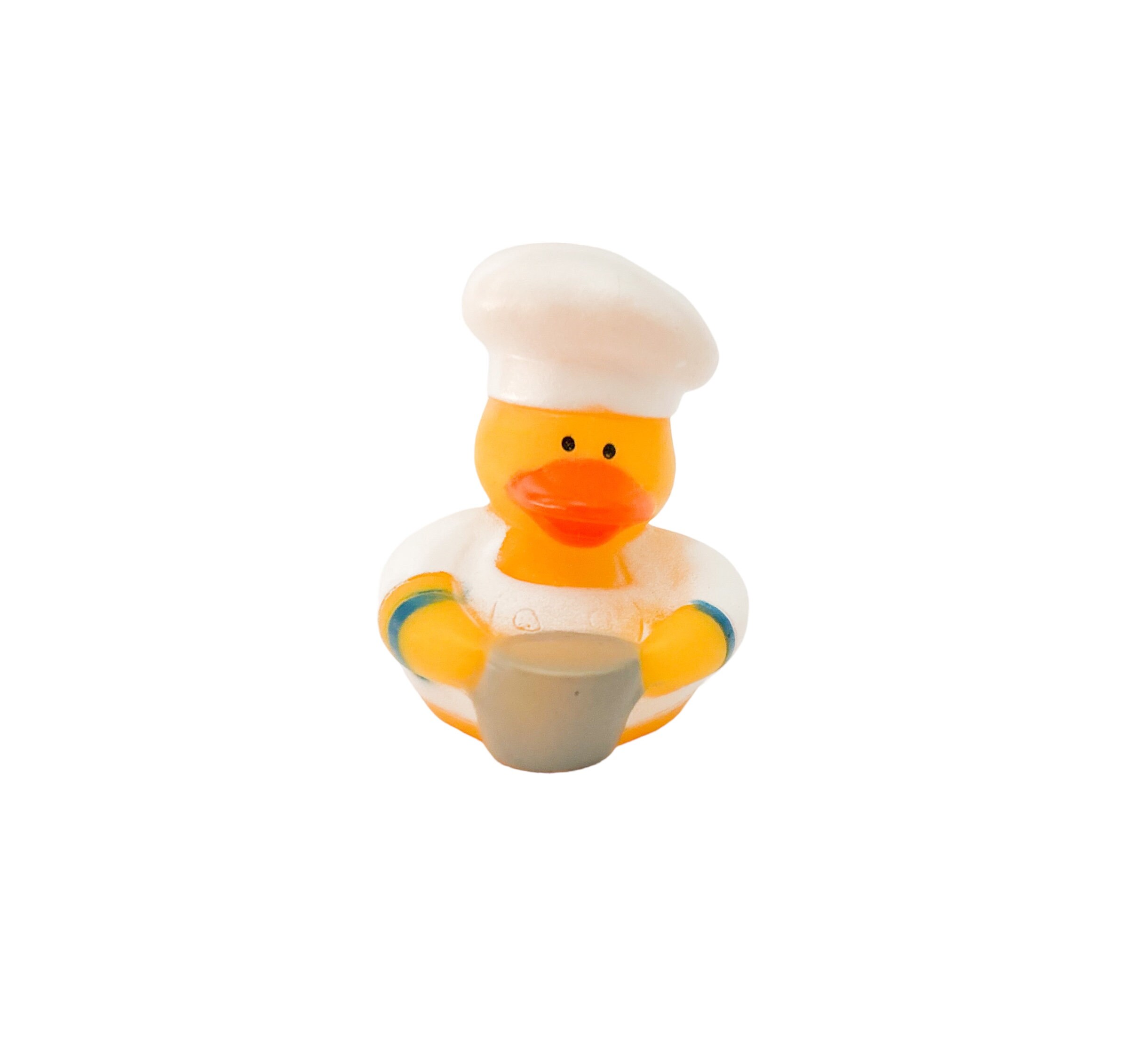 Chef Cooking Food Themed Rubber Duck Ducks - Kitchen Restaurant Baker ...