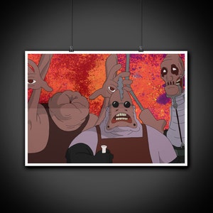 Craniac The Vathek Extreme Ghostbusters Print