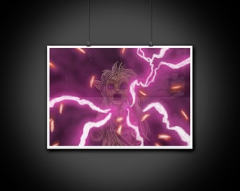 Deet Lightning Dark Crystal Age of Resistance Art Illustration Print
