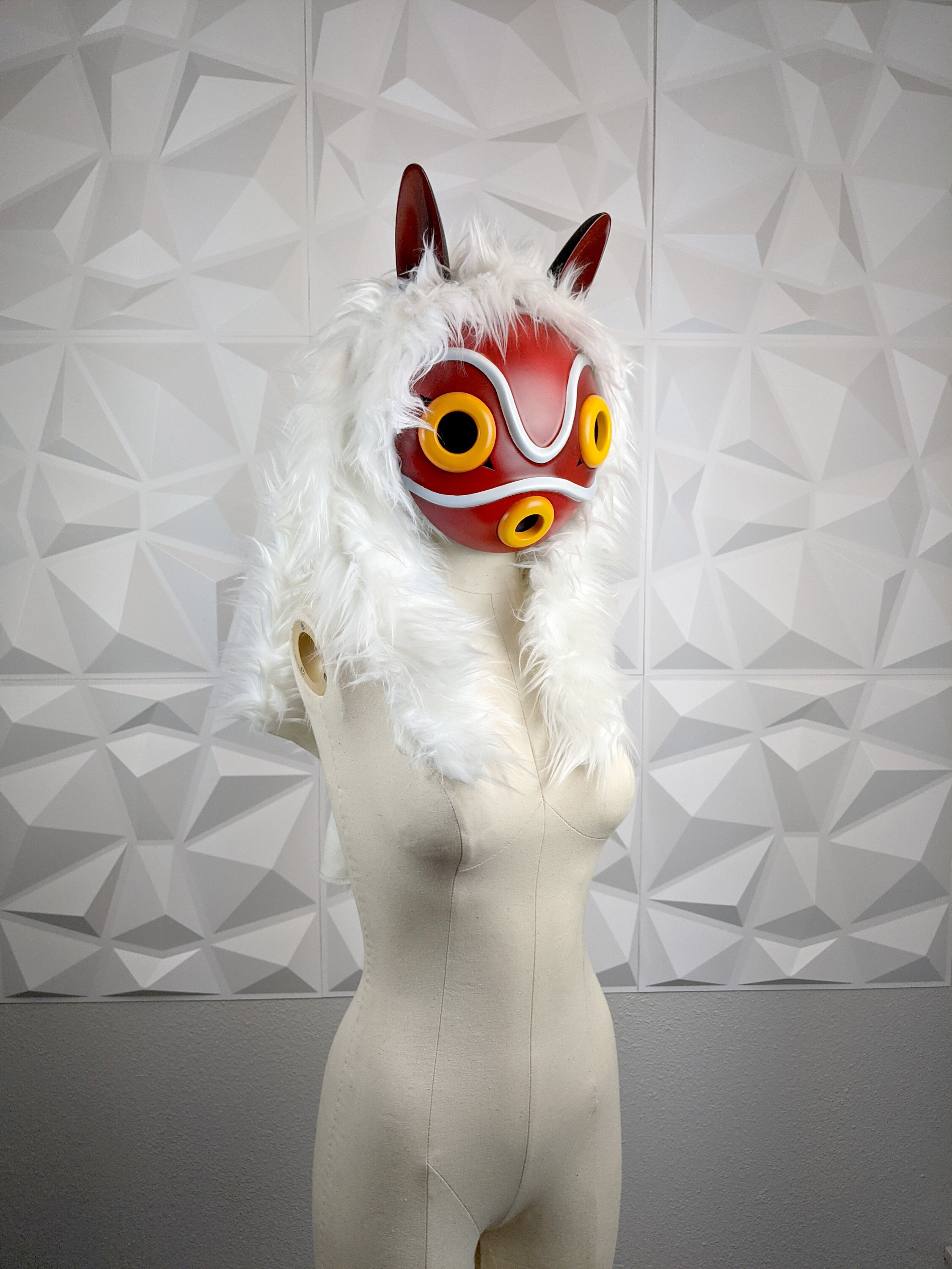 Princess Mononoke Mask Tutorial