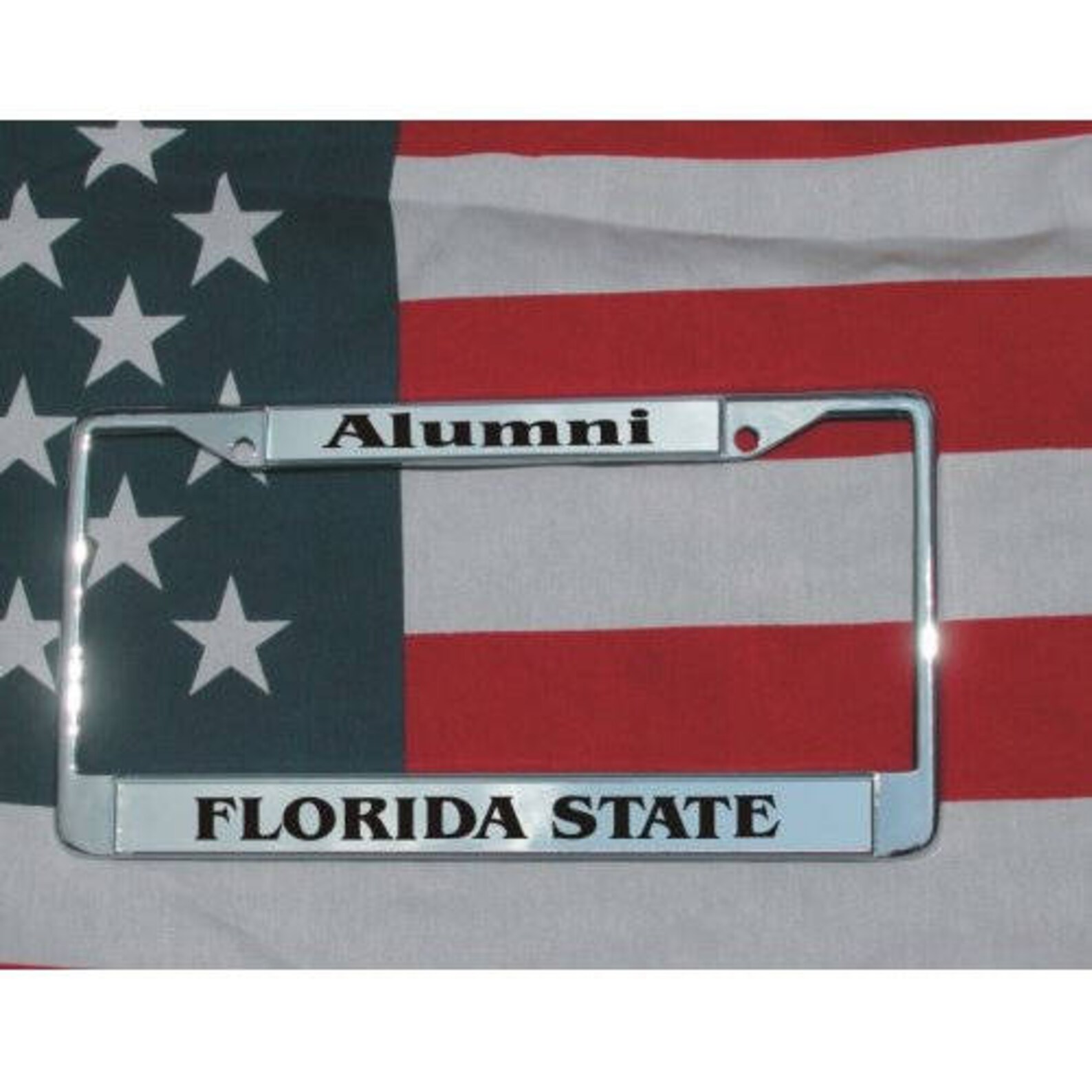 FLORIDA STATE Alumni Chrome Laser Engraved License Plate Frame Etsy