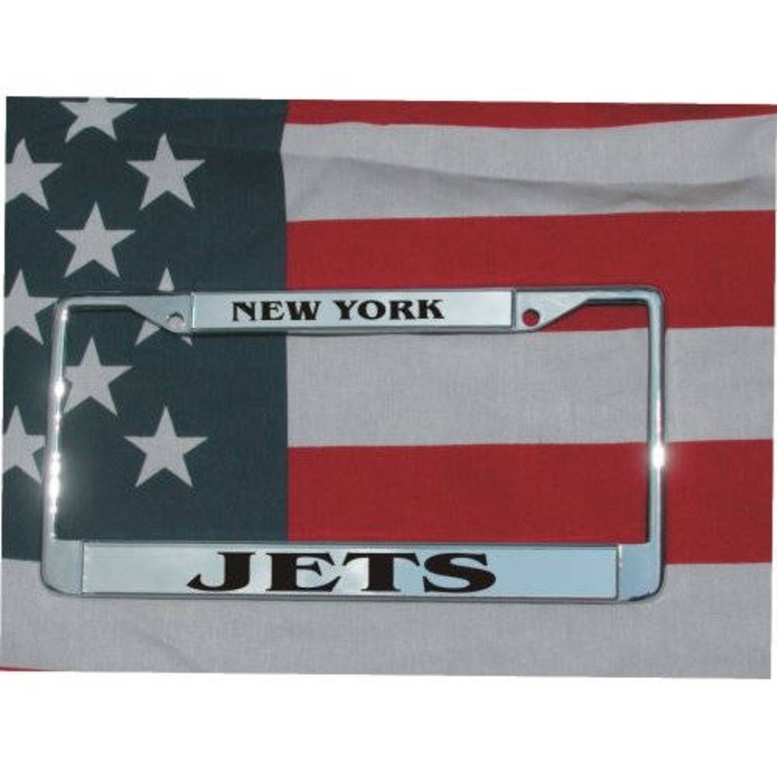 NEW YORK JETS Football Chrome Laser Engraved License Plate Etsy