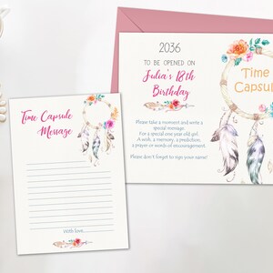 Dreamcatcher Birthday Invitation Girl Birthday Invitation First Second ...