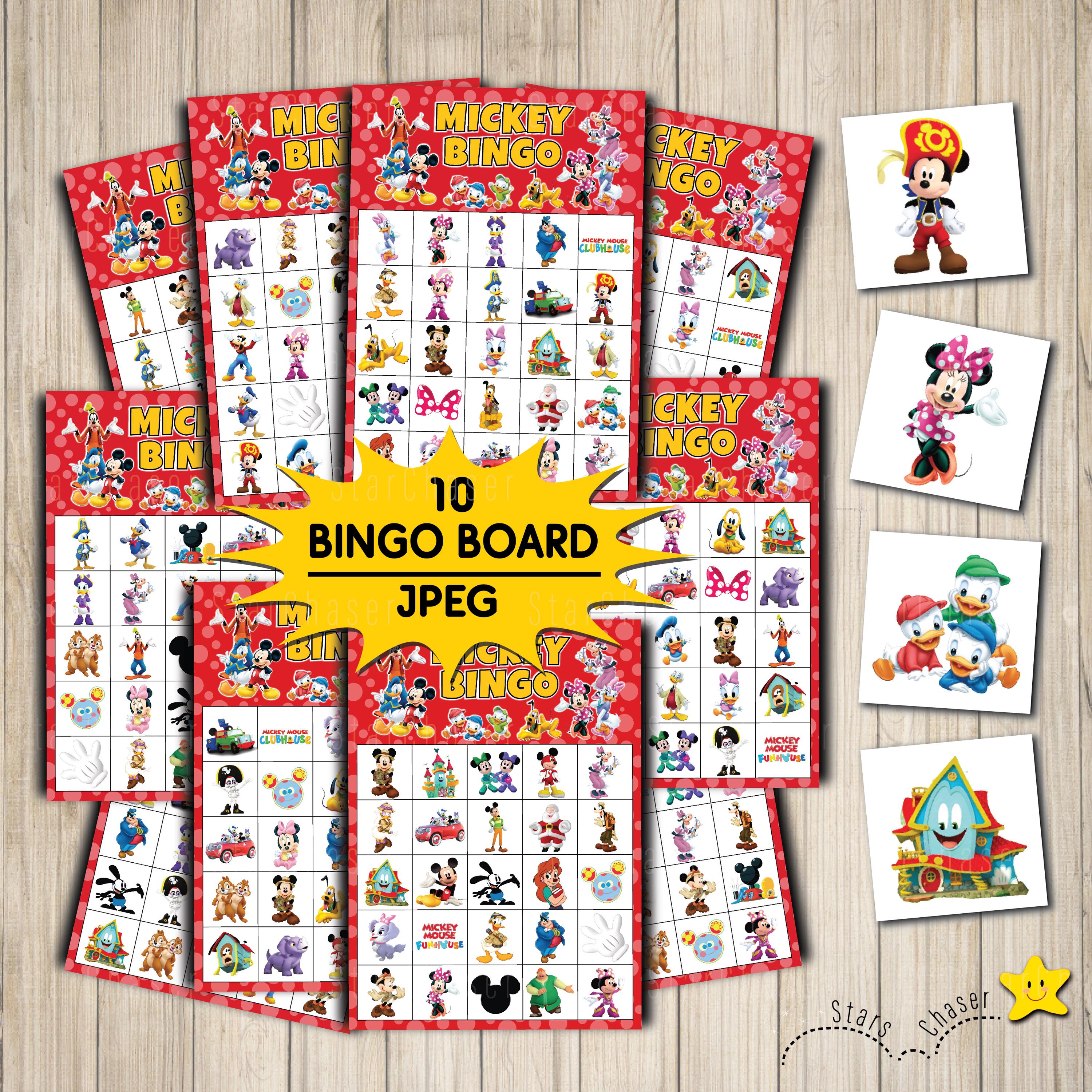 Mickey mouse bingo España