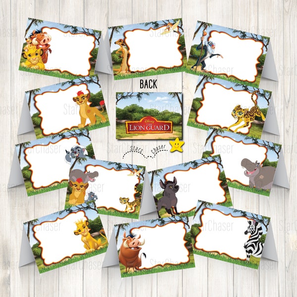 Lion Guard Birthday Decorations - Etsy