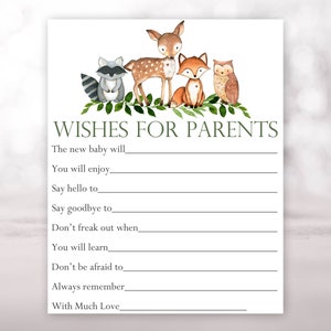 Wensen voor ouders, bos baby shower advies, wensen voor nieuwe ouders, groen baby shower, baby shower advies voor ouders, bos, WG1