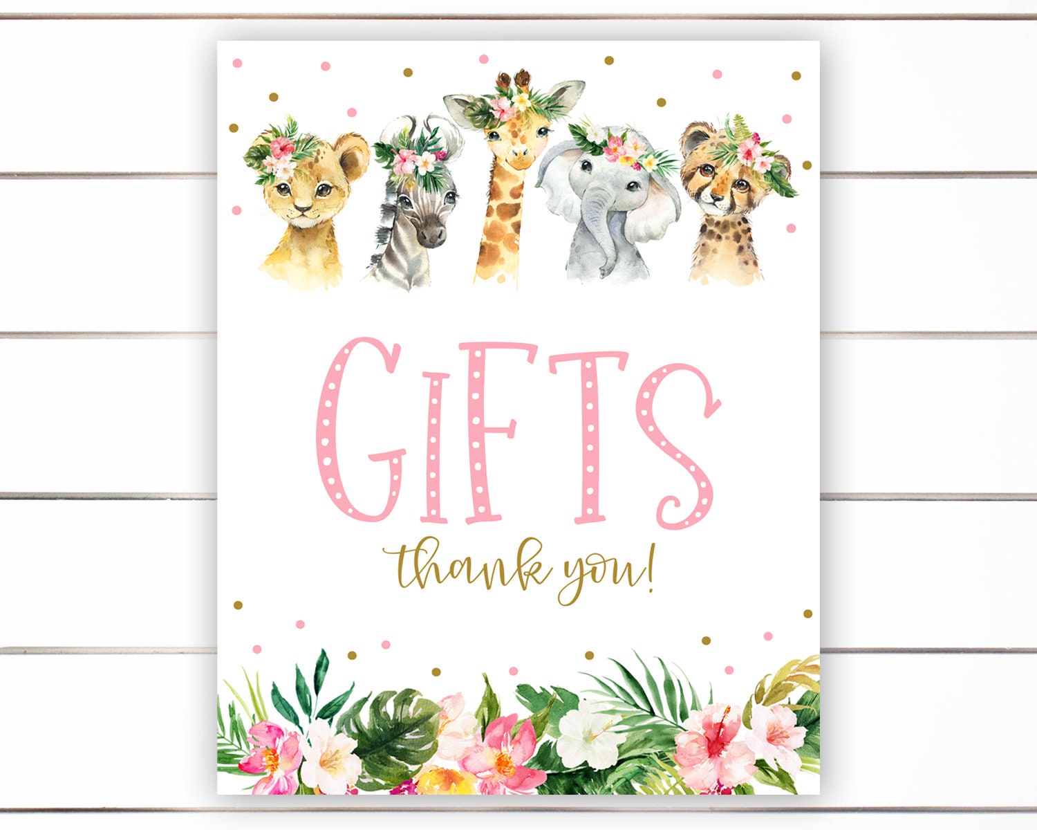 Gifts Table Printable Baby Shower Gifts Table Baby Shower - Etsy
