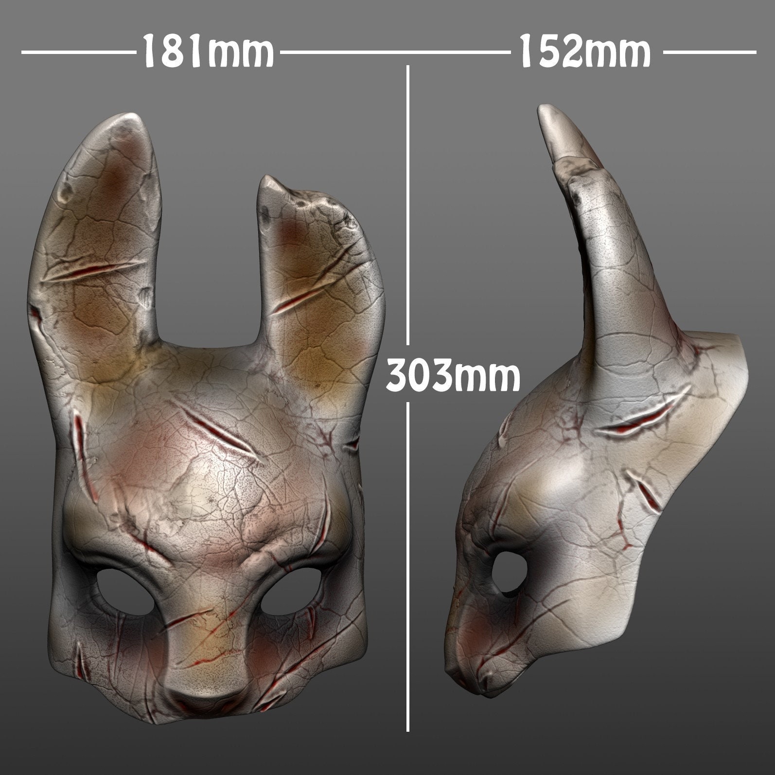 3d Print Files Dead by Daylight Cosplay Mask the - Etsy Singapore