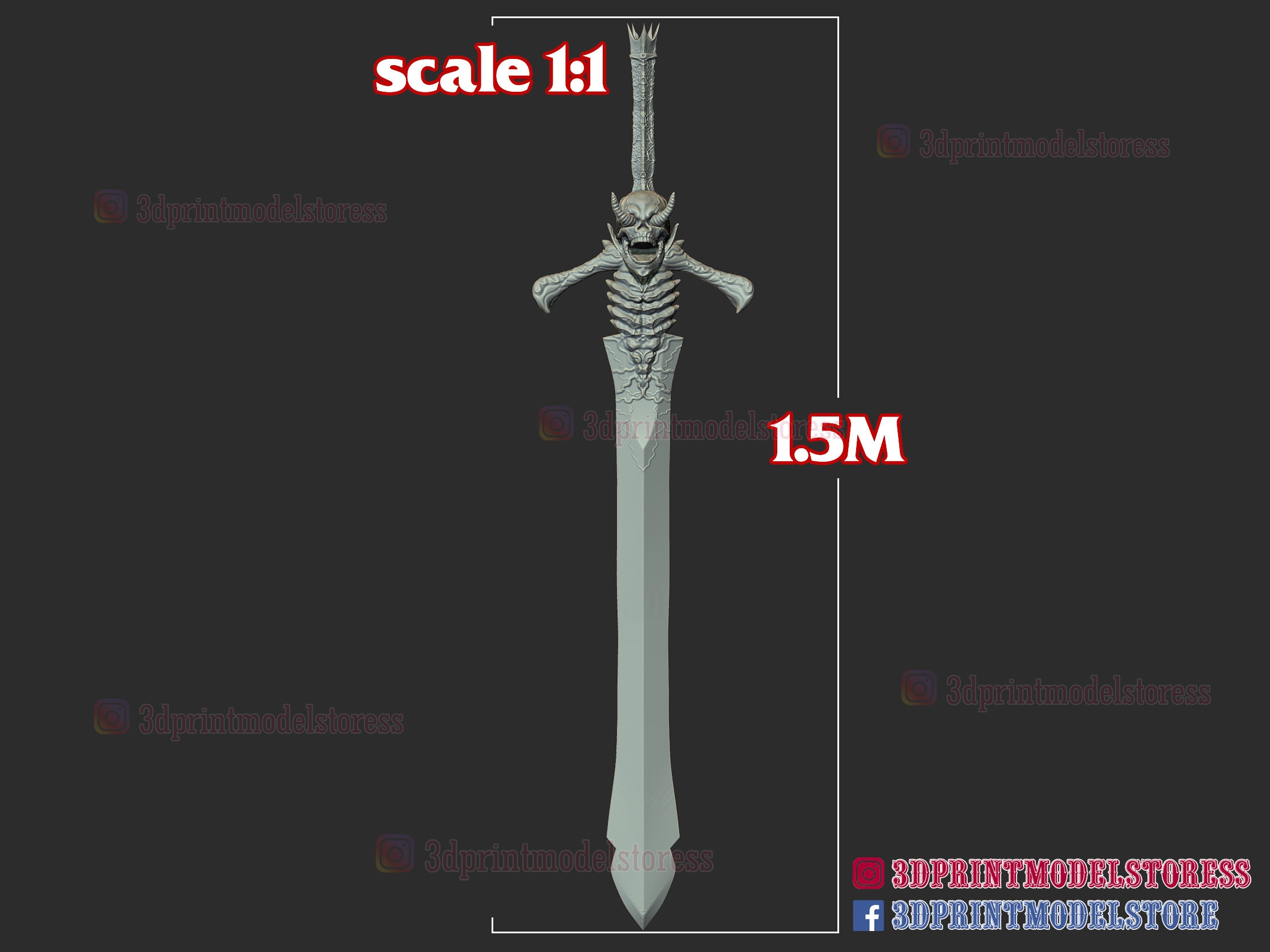 Dmc Devil May Cry Dante Sword Rebellion 3D Print (Download Now) 