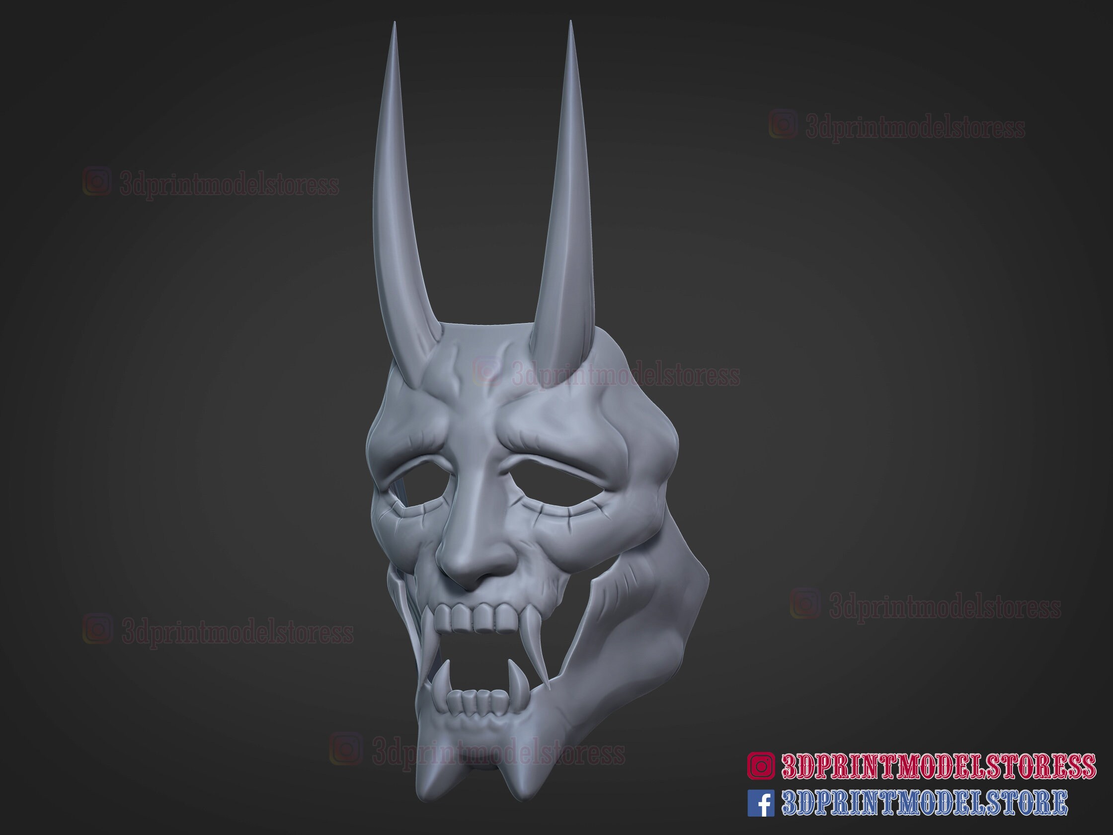 Pink Mask from Neon White Game - Fan Art 3D model 3D printable