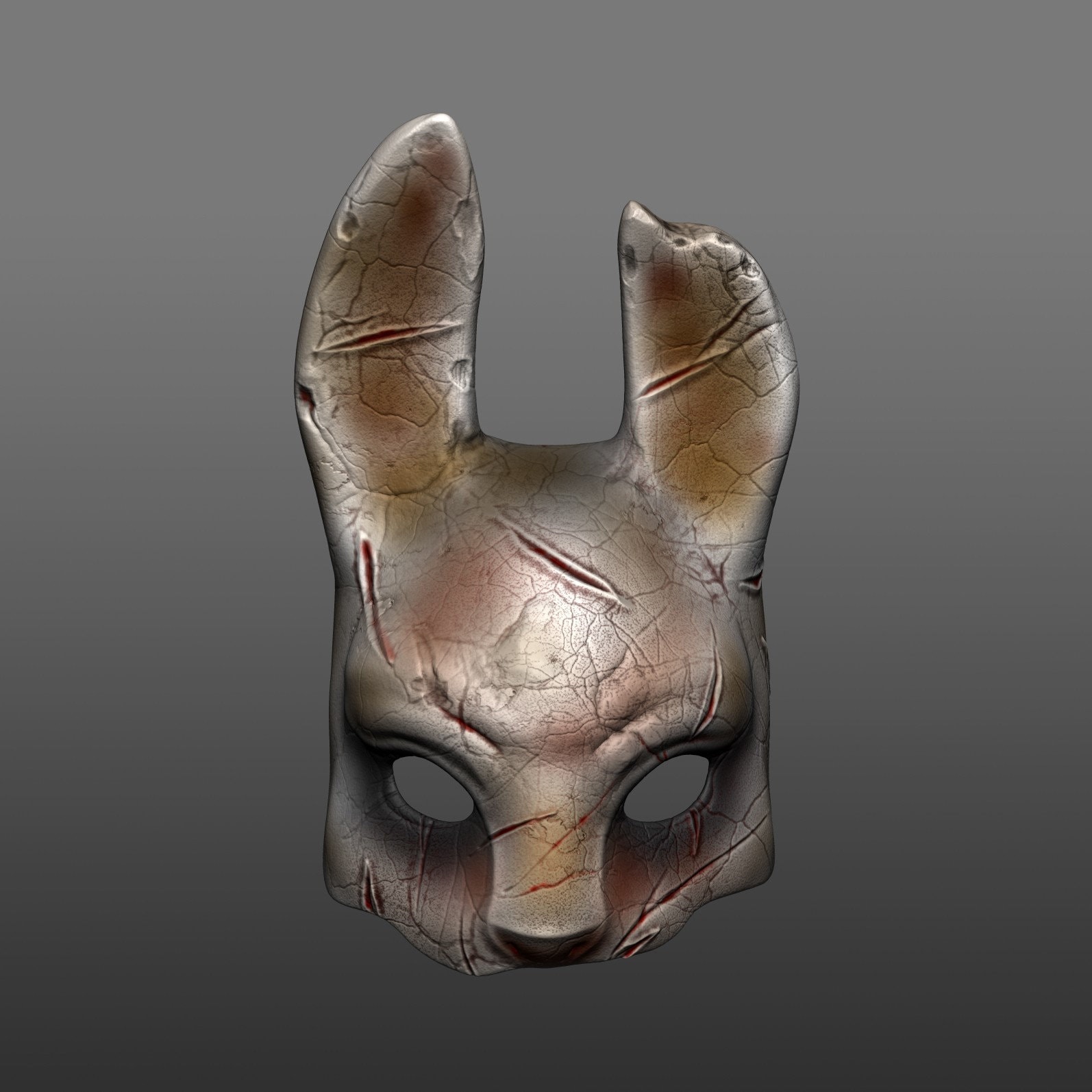 3d Print Files Dead by Daylight Cosplay Mask the Huntress Etsy