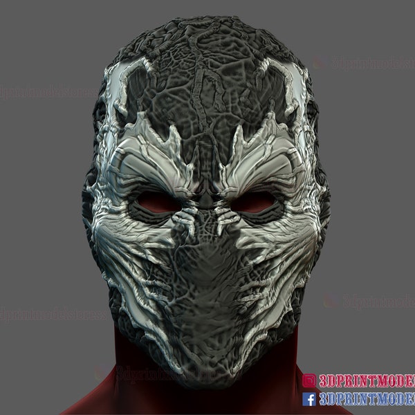 Spawn Helmet - Halloween Costume - Marvel Cosplay Mask - 3D Print Files