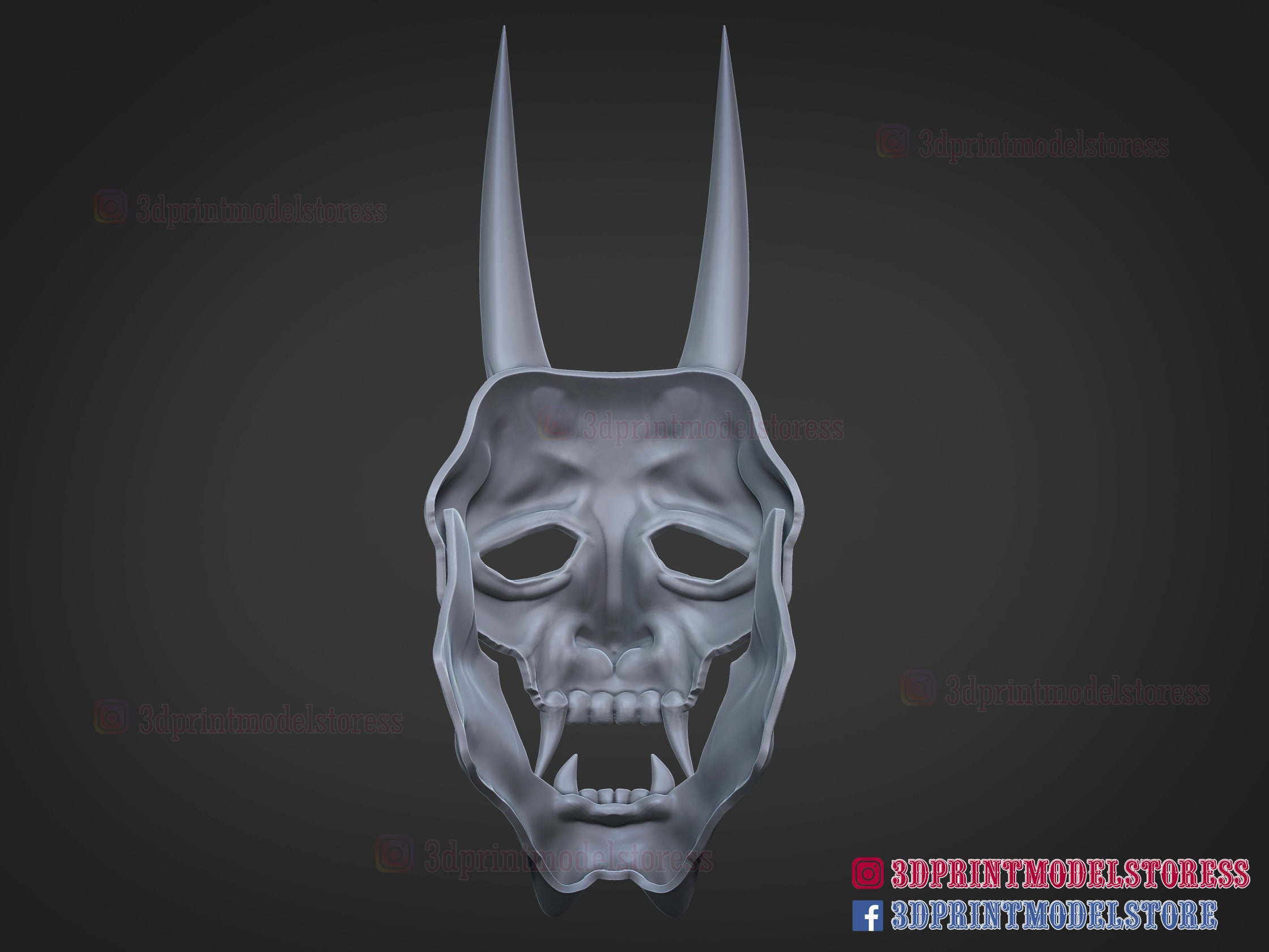 3D file Neon White: Neon Green Mask・Model to download and 3D