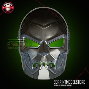 DR DOOM Cosplay Mask New Forjadict3d Replica