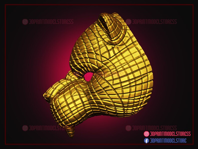 discounted hot sale Squid Game Tiger Vip Mask STL File for