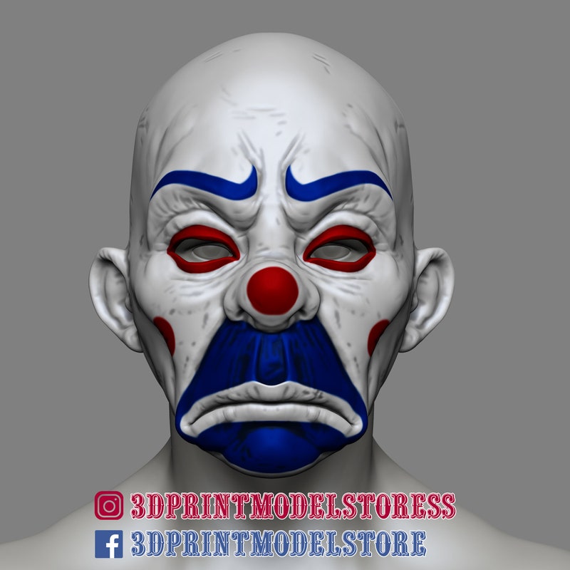 Joker Mask Dark Knight - Etsy