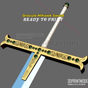 Yoru (One Piece) Dracule Mihawk Sword Foam Prop Replica