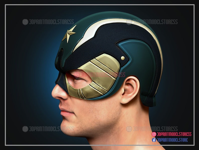 Soldier Boy Helmet the Boys Cosplay 3D Print Model STL - Etsy