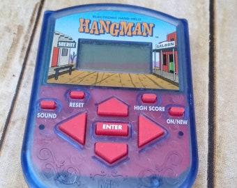 Vintage Hangman Elektronisches Handspiel