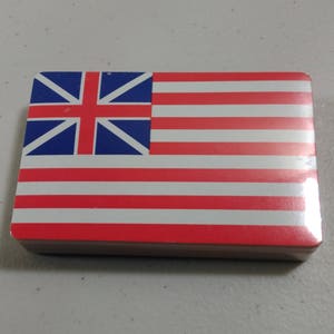 Cartas de jogar Grand Union Flag 1776 novas e seladas (1)