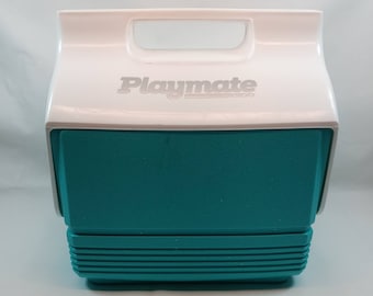 Vtg Playmate Igloo Cooler Blue Lunch Container (shelf)