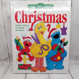 Vintage Sesame Street Parents Christmas Holiday Projects for Parents & Children