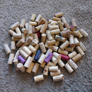 100 Cork Wine Bottle Stoppers Crafts Decor (3)