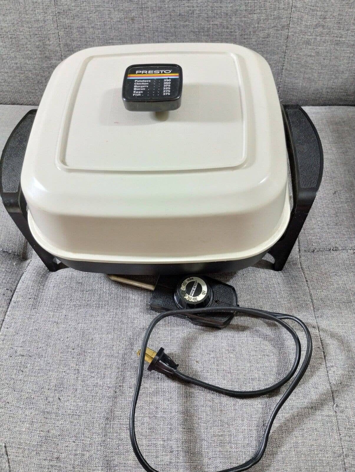 Presto electric sale skillet