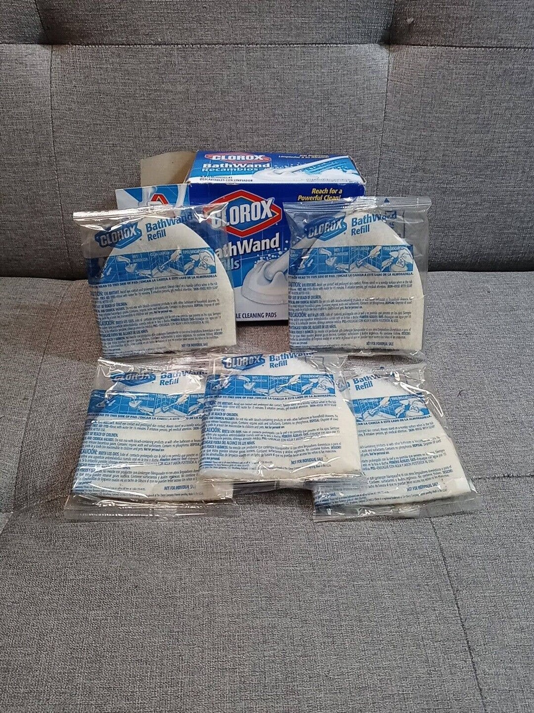 Clorox Bath Wand Refill Disposable Cleaning Tub & Shower Pads Etsy