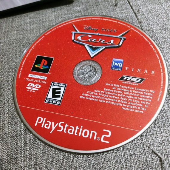 Cars Sony Playstation 2 Game