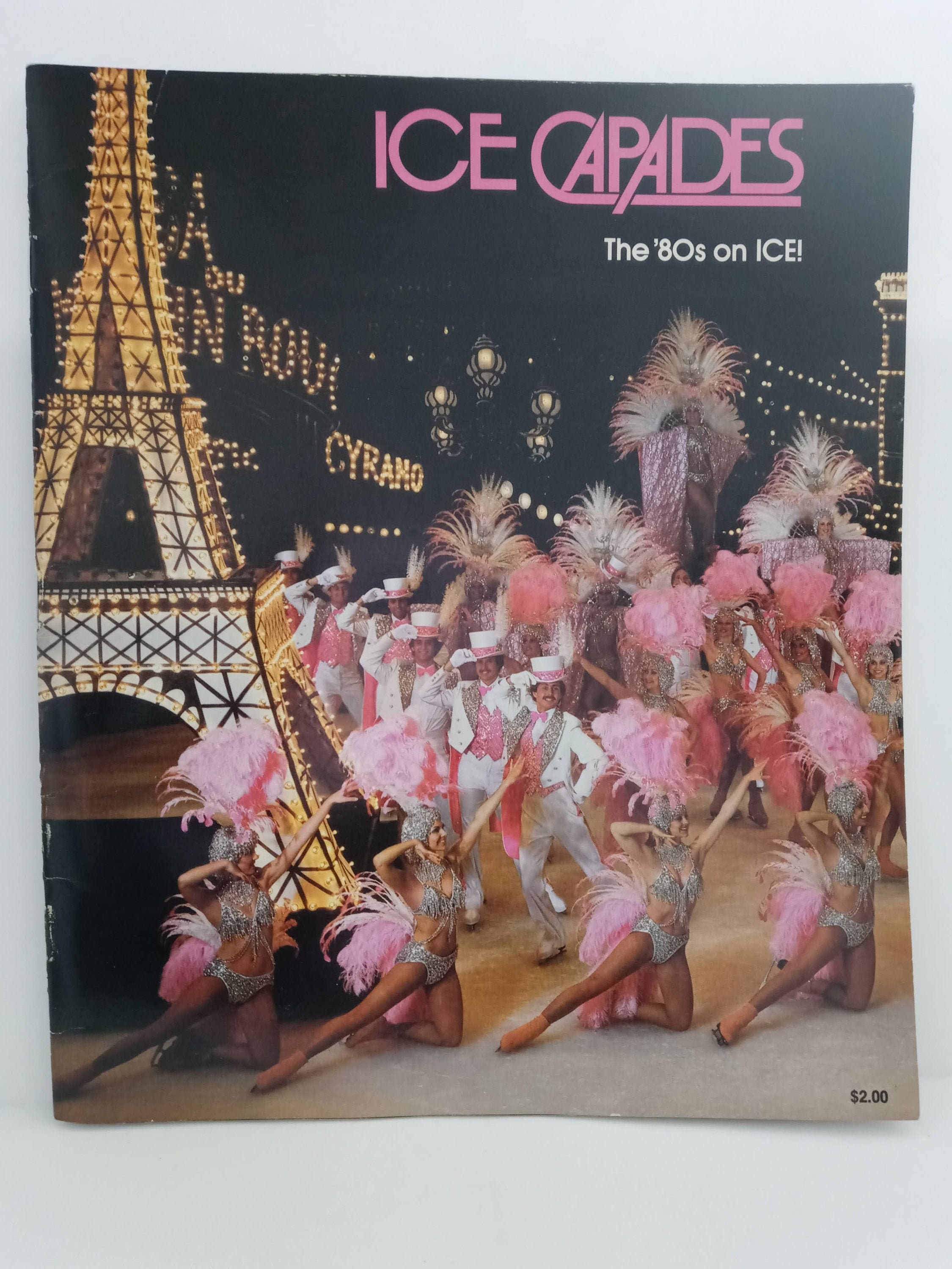 Ice Capades The 80's On Ice Program Inserts Attached Etsy