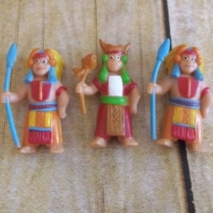 Vintaage Soma Aztec/ Inca Indian Figures