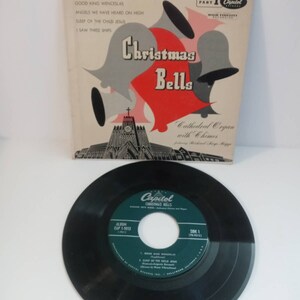 Vintage Christmas Bells Capital Records Cathedral Organ w/ Chimes Richard K Bigg