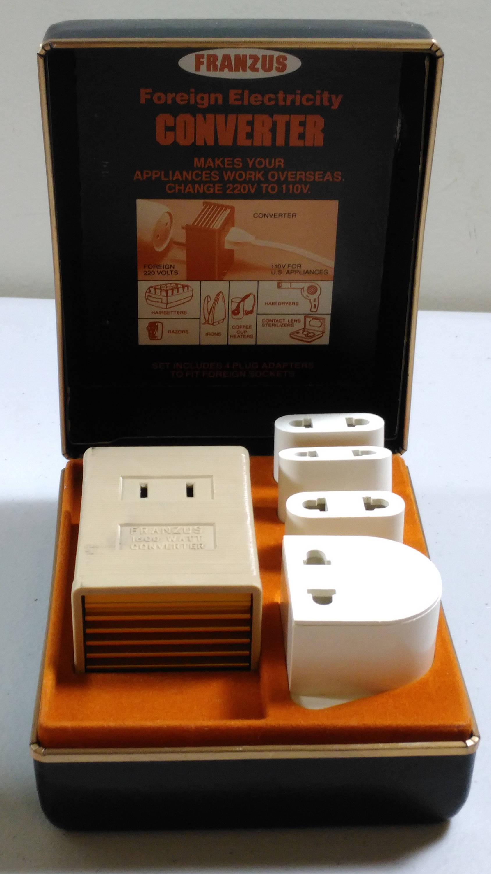 Extra Power Franzus Travel Converter Kit Home Improvement Craft