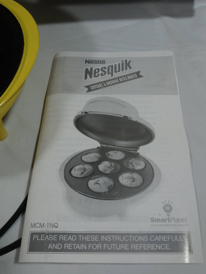 Nestle Nesquik Cupcake Brownie Bites Maker Etsy