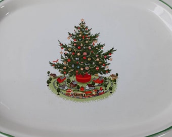 Pfaltzgraff Christmas Heritage Large 16" Oval Serving Platter