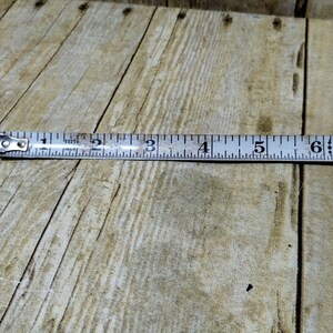 Vtg Inside Tape Measure 7.5ft USA zdjęcie 6