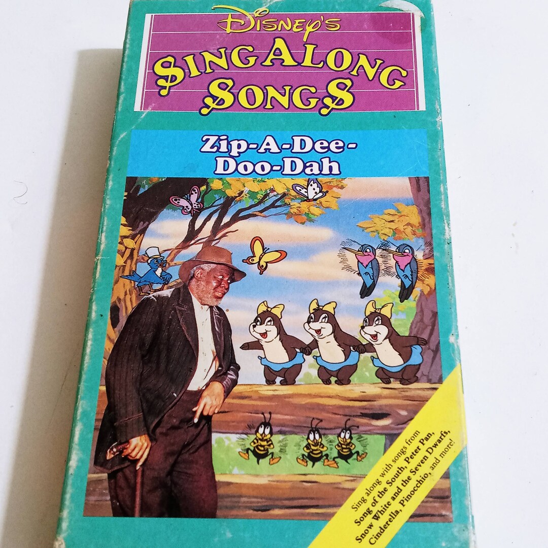 Disney Sing Along Songs Disneyland Fun Zip-A-Dee-Doo-Dah