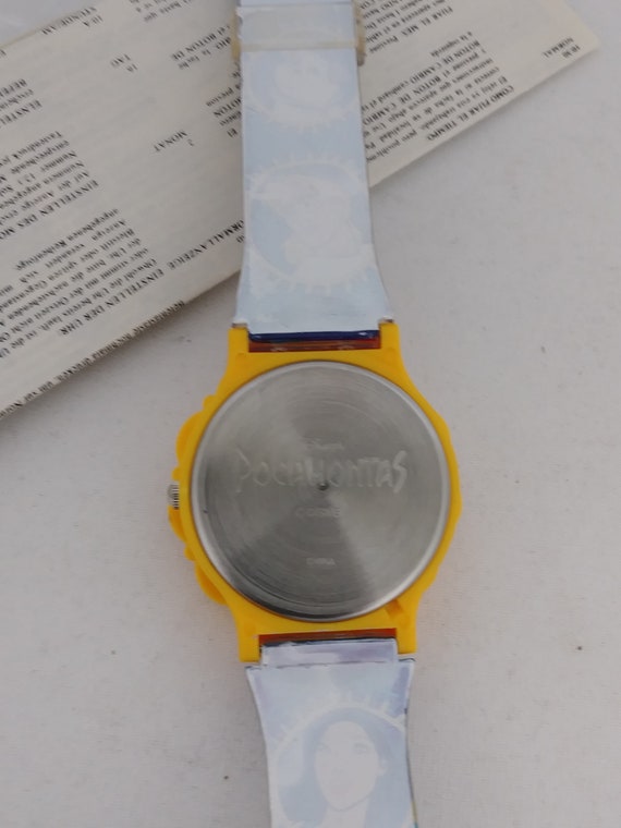 Vintage Disney Pocahontas Digital Watch New Old S… - image 6