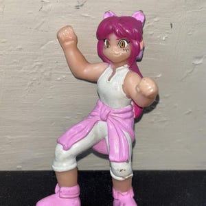 2002 Mariah Wong Chen Mao 3" Burger King Anime Action Figure Beyblade Bey Blade image 2