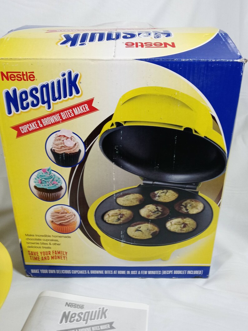 Nestle Nesquik Cupcake Brownie Bites Maker Etsy