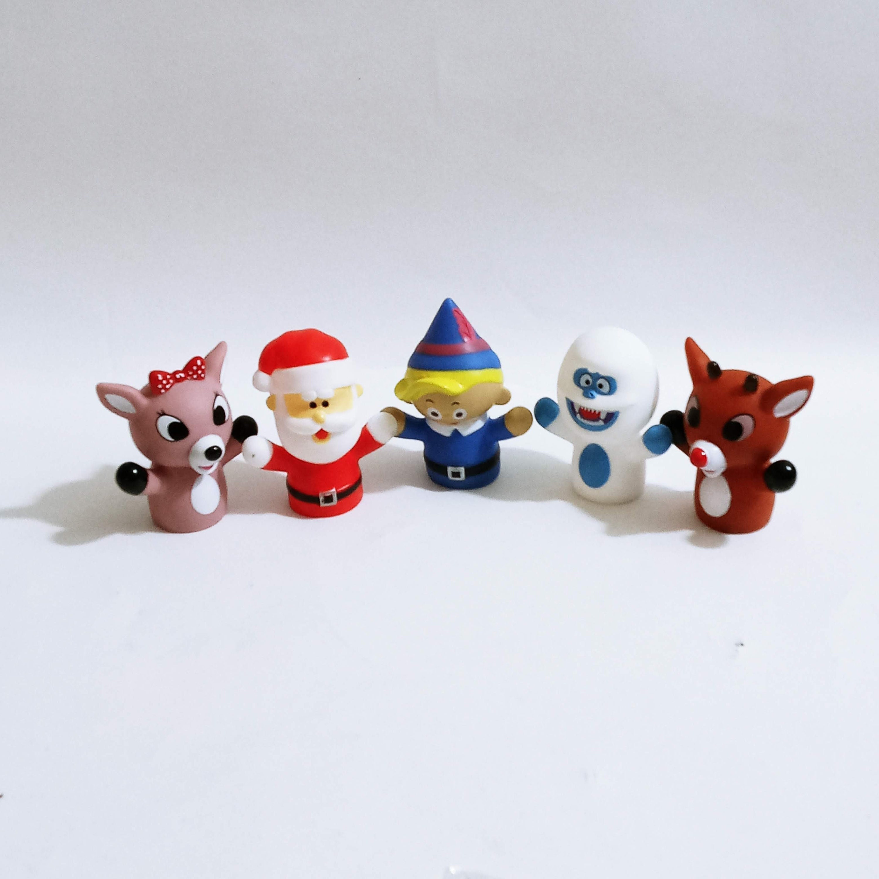 Rudolph the red nosed reindeer cheap finger puppets