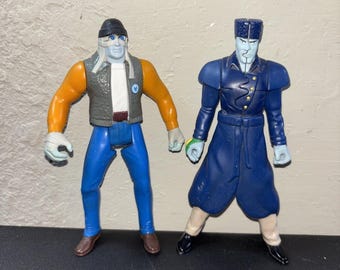 2 Mummies Alive Fright Sight Rath with Monster Cobra Action Figures Hasbro 97