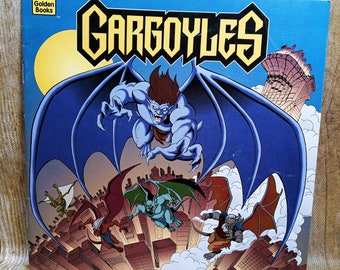 Vintage Gargoyles Golden Childrens Book  (bb2)