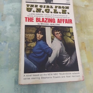 The Girl From Uncle The Blazing Affair #2 by Michael Avallone Softcover