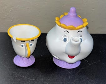 McDonalds Beauty And The Beast Mrs Potts Teapot & Chip!