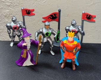 Lakeshore Learning Royal Kingdom Adventure Castle Figure Lot King Wizard Knights