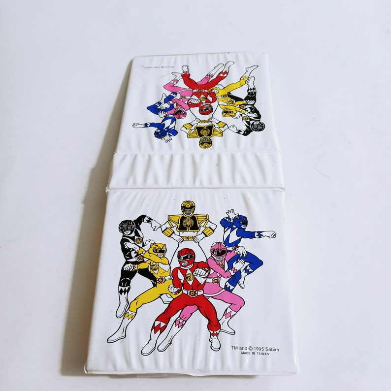 Vtg Saban Mighty Morphin Power Rangers Blank Note Pad Children's Book ...